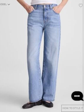 Madewell Mid Rise Vintage Wide-Leg Jeans